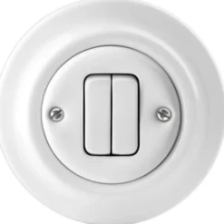 ABB Decento kroneafbryder, hvid