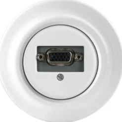 ABB Decento VGA udtag, hvid