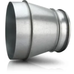 AIR2TRUST reduktion, Ø125x100 mm, muffe/nippel