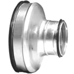 AIR2TRUST reduktion, Ø125x100 mm, nippel/nippel