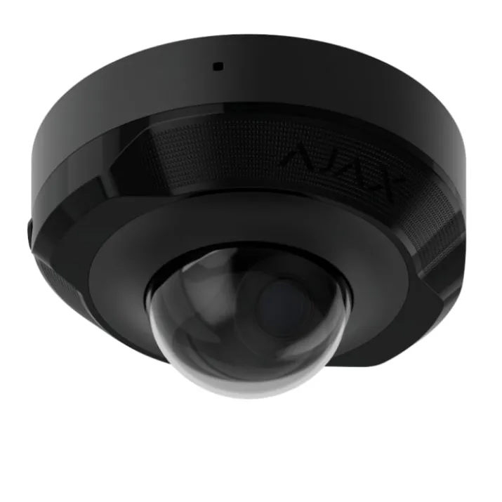 Ajax Dome Mini overvågningskamera med sensor, 8MP, 4 mm, sort