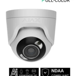 Ajax Turret overvågningskamera, 8MP, 4 mm, hvid