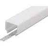 All-Light cover til LED skinne, høj milky