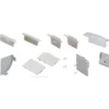All Light endestykker til aluprofil 6, 5-pak