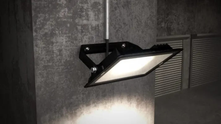 Ansell Lighting Eden projektør med sensor, 10W, 4000K