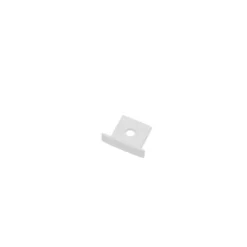 Ansell Lighting endestykke, med hul, 15x20 mm, hvid