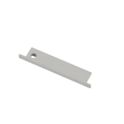 Ansell Lighting endestykke, med hul, 66,1x12,5 mm, aluminium
