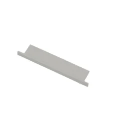 Ansell Lighting endestykke, uden hul, 66,1x12,5 mm, aluminium