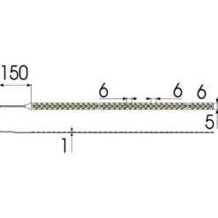 Ansell Lighting K-Cell LED strip, 3000K, 5 meter