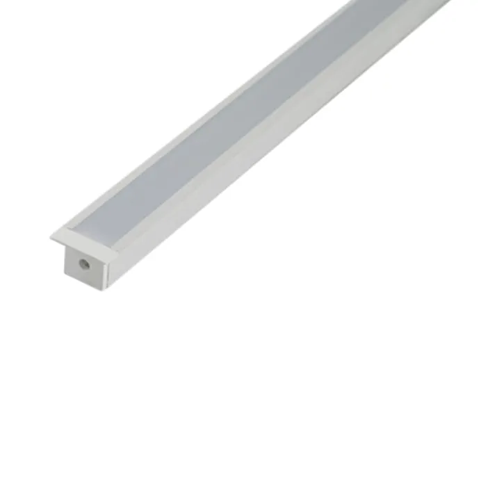 Ansell Lighting LED skinne, indbyg, 15x20 mm, 2 meter, hvid