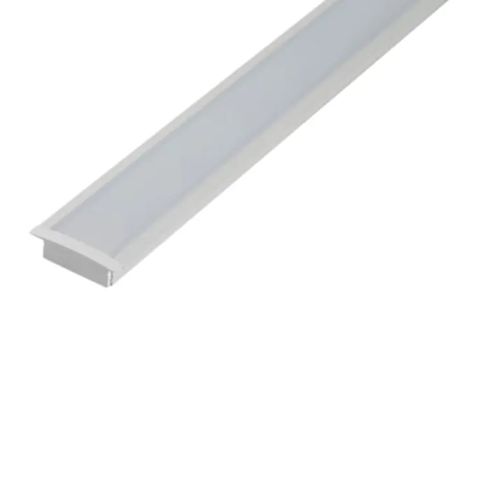 Ansell Lighting LED skinne, indbyg, 9,7x30,6 mm, 2 meter, hvid