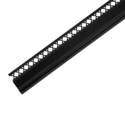 Ansell Lighting LED skinne til trappekant, 2 meter, sort