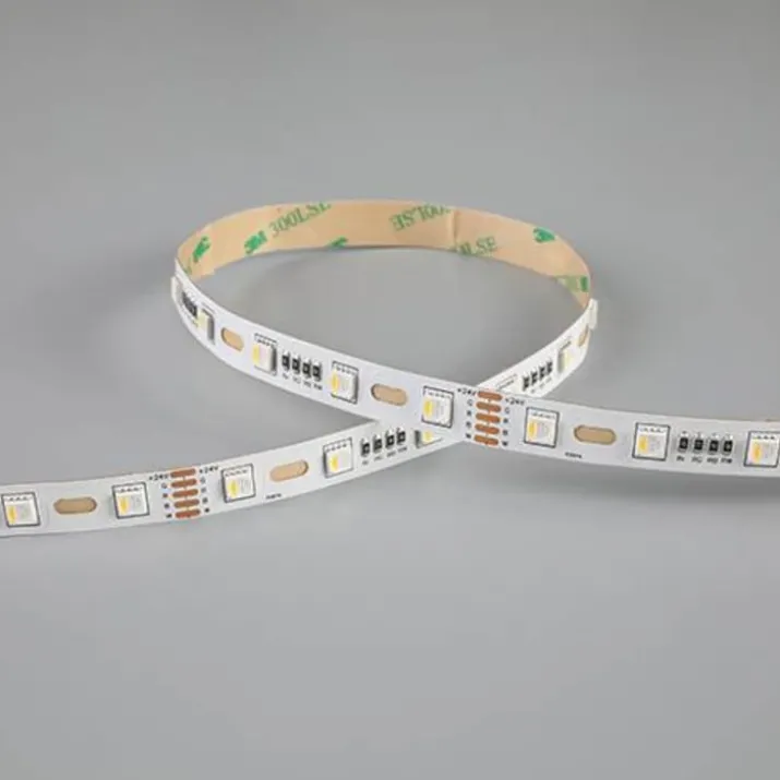 Ansell Lighting Z-Cell LED strip, farvet + hvidt lys, 2700K, 50 meter