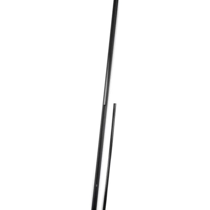 Antidark Designline dækskinne, 1 meter, sort