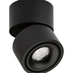 Antidark Easy Mini spotlampe, sideudgang, sort