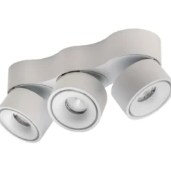 Antidark Easy Triple spotlampe, hvid