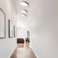 Antidark Luna C450 plafond, Ø45 cm, 3000K, hvid