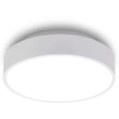 Antidark Luna plafond, Ø26 cm, 3000K, hvid