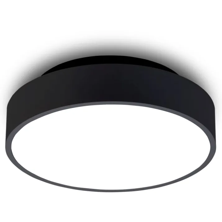 Antidark Luna udendørs plafond, Ø26 cm