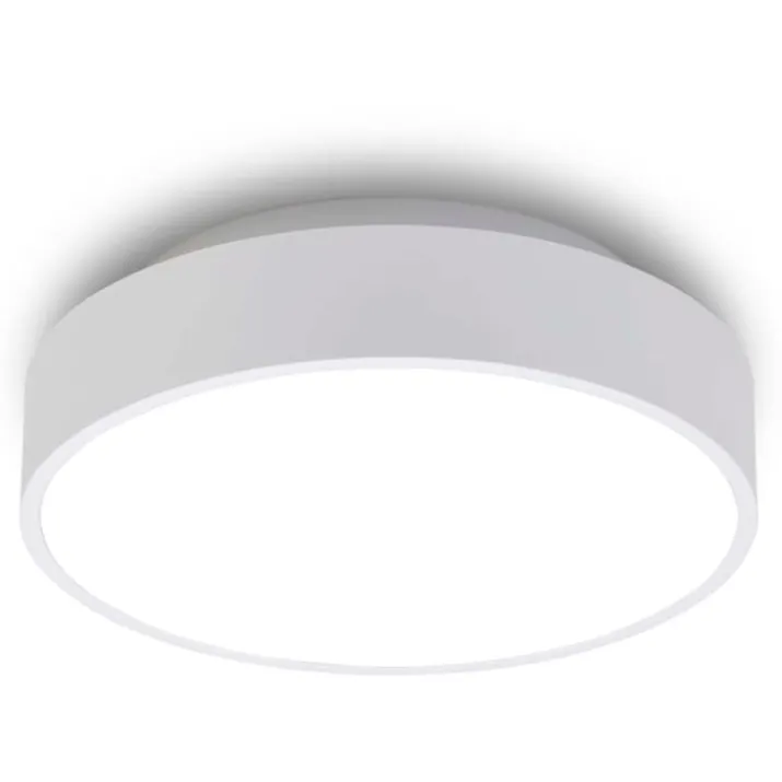 Antidark Luna Uplight CCT plafond, Ø26 cm, hvid