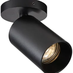 Antidark SpotOn Circle spotlampe, sort