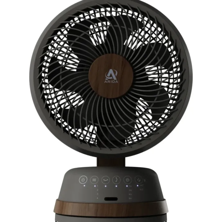 Arida Breeze bordventilator, sort
