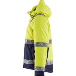 Blåkläder Workwear Hi-Vis vinterjakke, hi-vis gul/marine, str. S