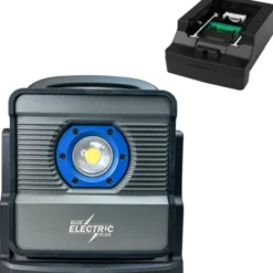 Blue Electric Plus-line arbejdslampe, 40W, sort