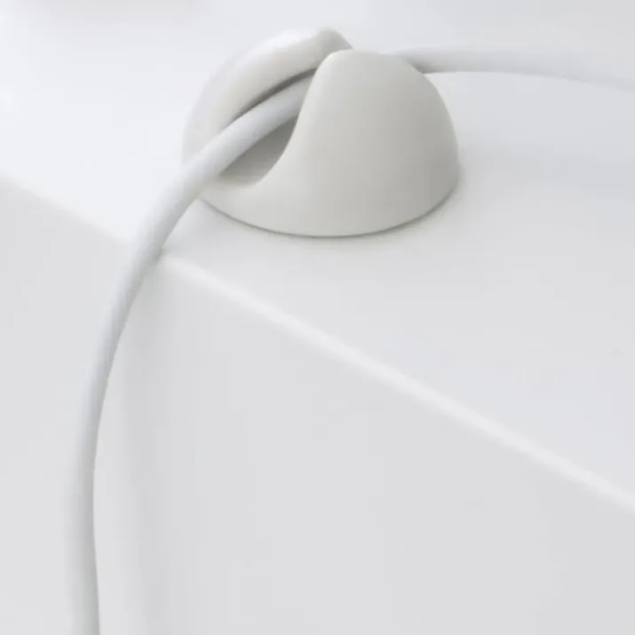 Bluelounge Cabledrop kabelholder, hvid - 6 stk