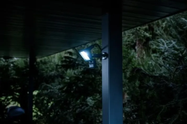 Brennenstuhl projektør LED med sensor, sort, 6500K, 10W