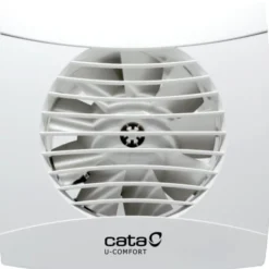Cata UC-10 badventilator, timer, Ø100 mm, hvid