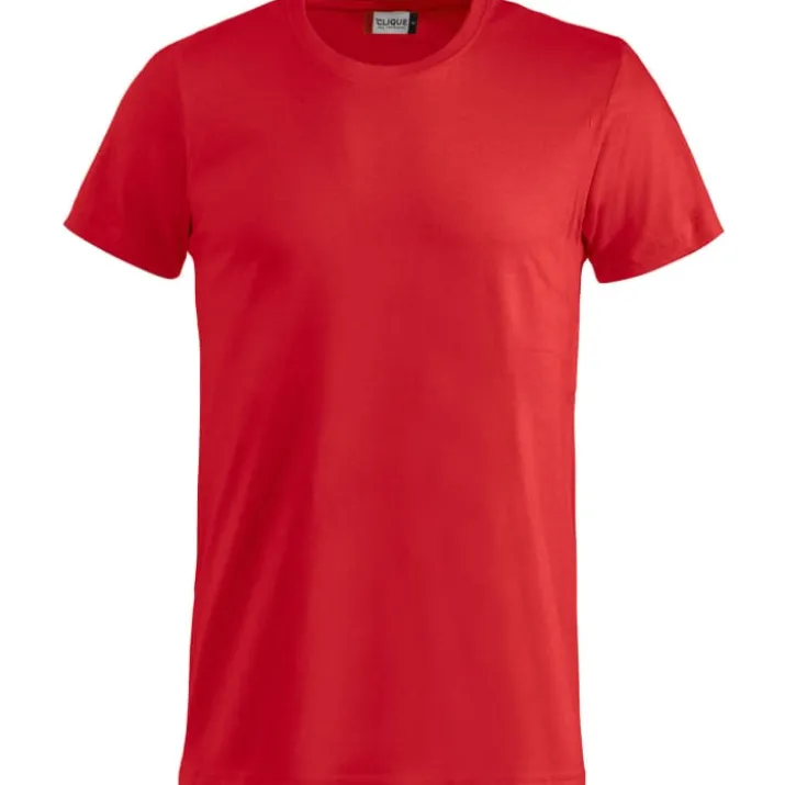 Clique Basic t-shirt, rød, str. L