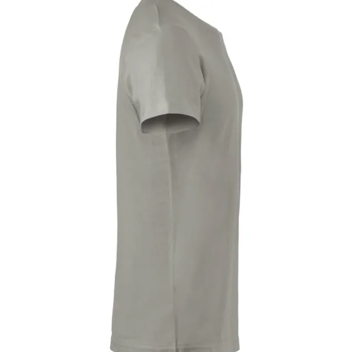Clique Basic t-shirt, sølvgrå, str. 2XL
