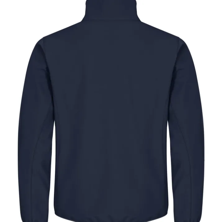 Clique Classic softshell jakke, mørk marineblå, str. 3XL