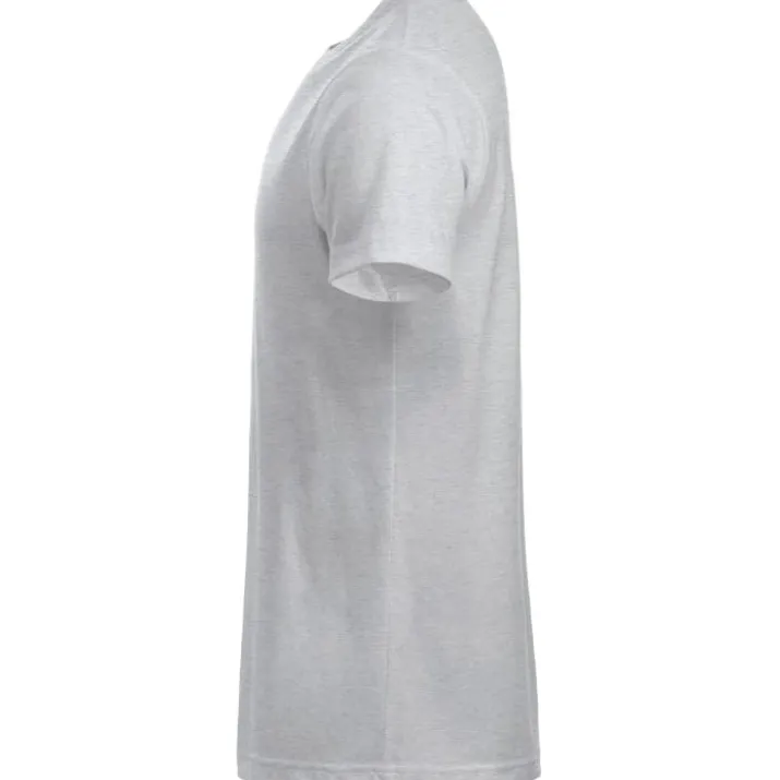 Clique New Classic t-shirt, lysegrå meleret, str. M