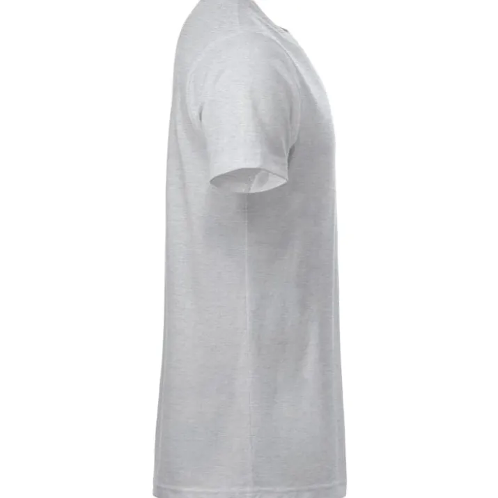 Clique New Classic t-shirt, lysegrå meleret, str. M