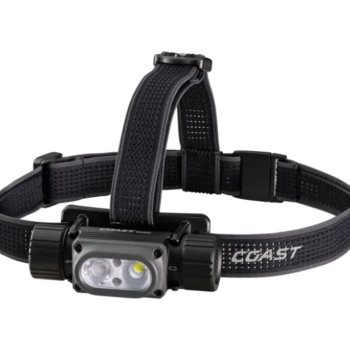 Coast WPH34R genopladelig pandelampe, 2000 lumen