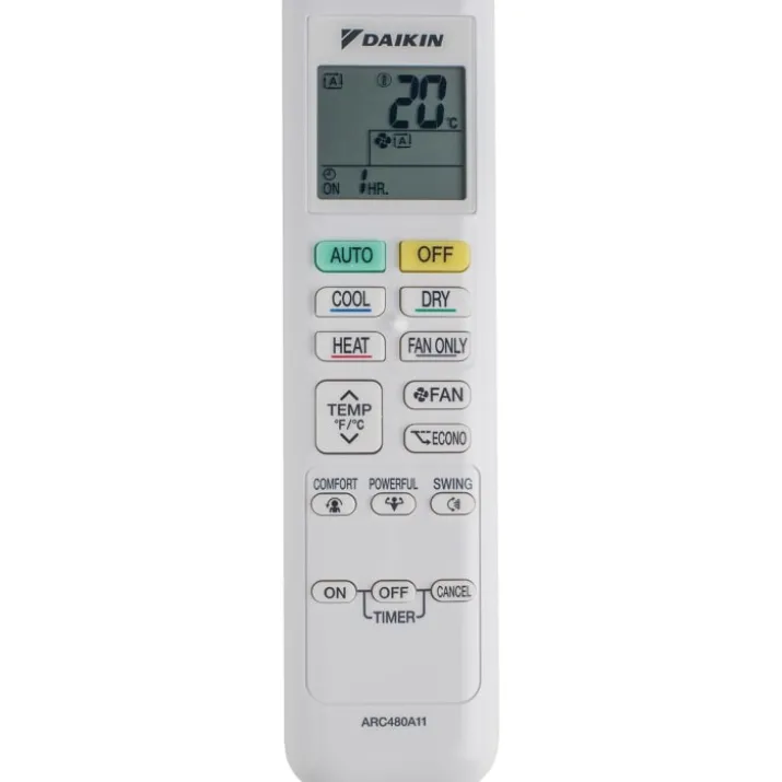 Daikin Comfora 25 luft til luft varmepumpesæt, 4 kW
