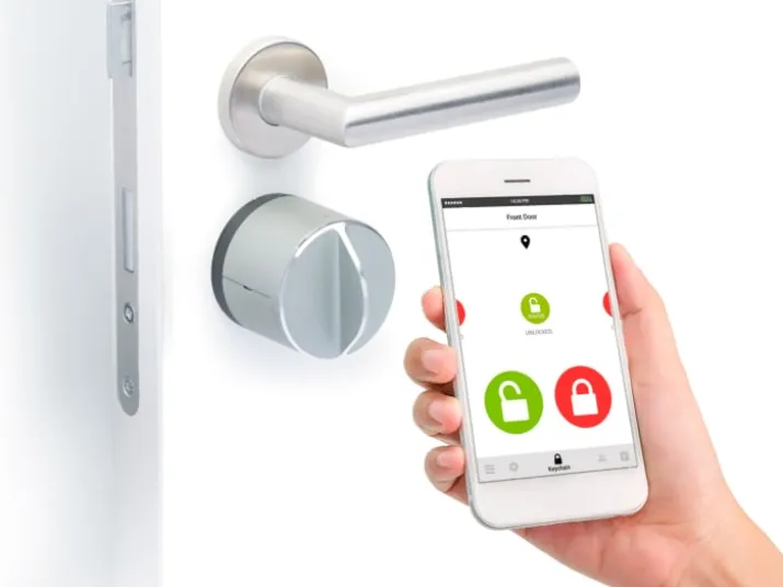 Danalock V3 Smart Lock Scandi elektronisk dørlås, bluetooth, sølv