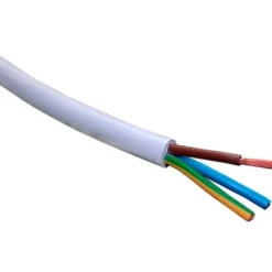 Downlight kabel 3G1,5 mm² - Metermål, ingen returret