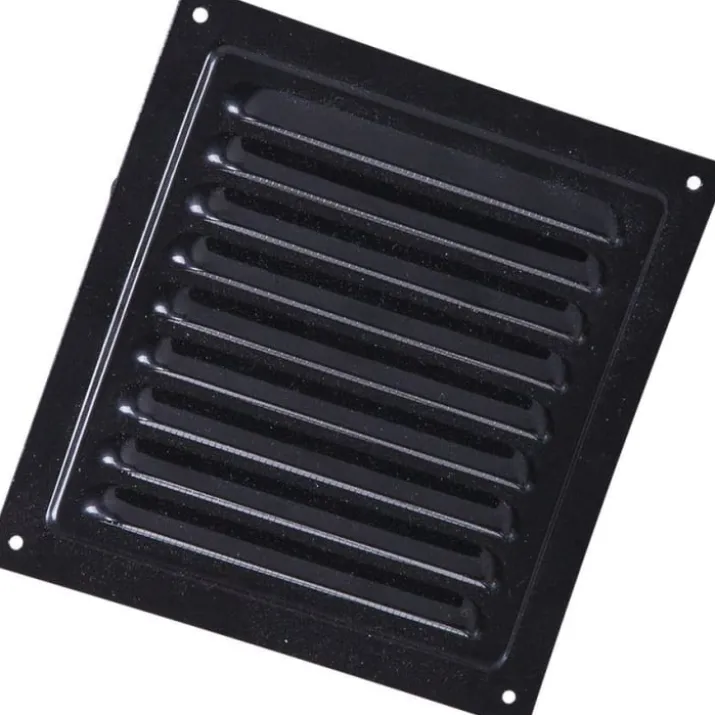 Duka jalousirist, 150x150 mm, sort