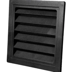 Duka jalousirist, 150x150 mm, sort