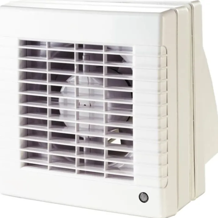 Duka MAO2 L TH badventilator, fugtstyring, timer, Ø125 mm, hvid