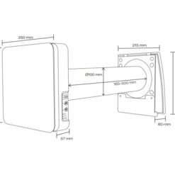 Duka One Pro 25 S ventilator med varmegenvinding, Ø100 mm, hvid