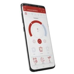 Duka One Pro 50 S ventilator med varmegenvinding, Ø160 mm, wi-fi, sort