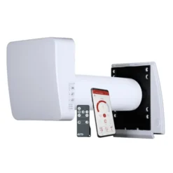 Duka One S4 Plus ventilator med varmegenvinding, Ø100 mm, wi-fi, hvid