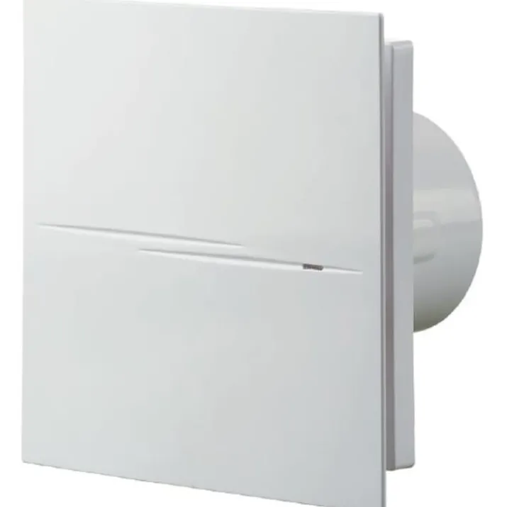 Duka Pro 70 TH badventilator, fugtstyring, timer Ø100 mm, hvid