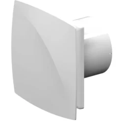 Duka Pro 90TH badventilator, fugtstyring, timer, Ø100 mm, hvid