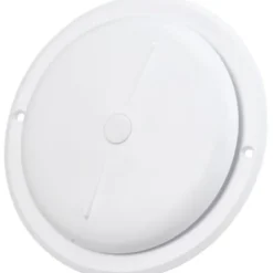 Duka tallerkenventil, Ø140 mm, hvid