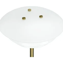 Dyberg Larsen DL20 bordlampe, messing/opal